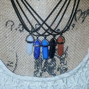Terra Moda - Crystal Chakra healing necklace, NWT